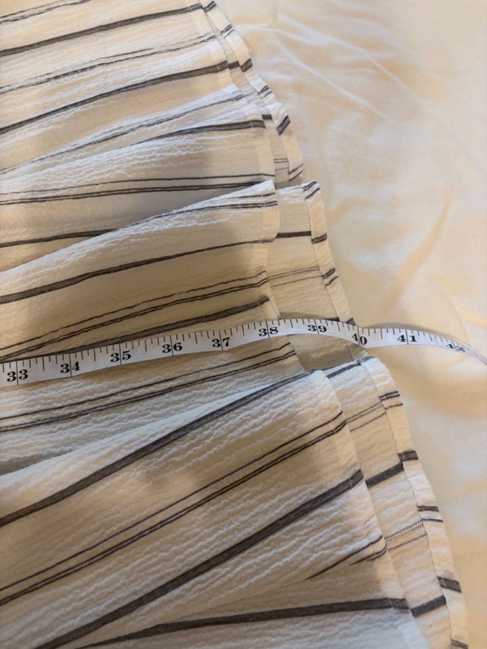 Calvin Klein Stripe Midi Dress EUC Size 4 - Picture 6 of 6